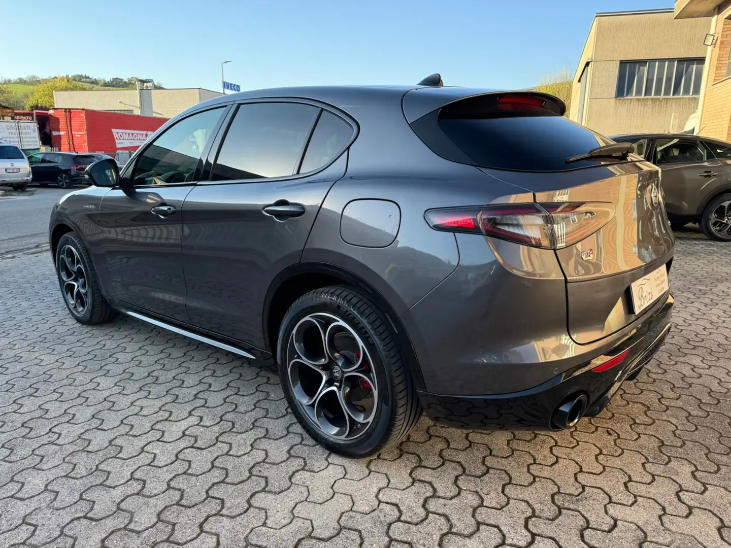 Alfa Romeo Stelvio 2.2 Turbodiesel 210 CV AT8 Q4 Veloce Gris - 2