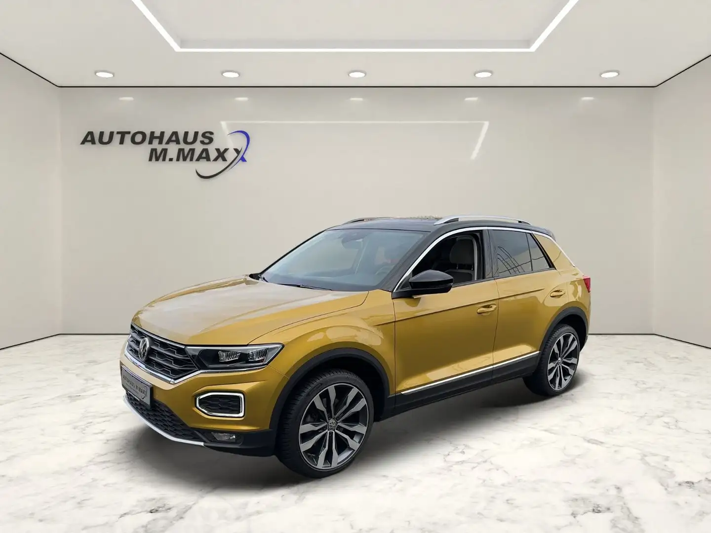 Volkswagen T-Roc Style VirtualCockpit Leder Spur ACC Navi Gelb - 1