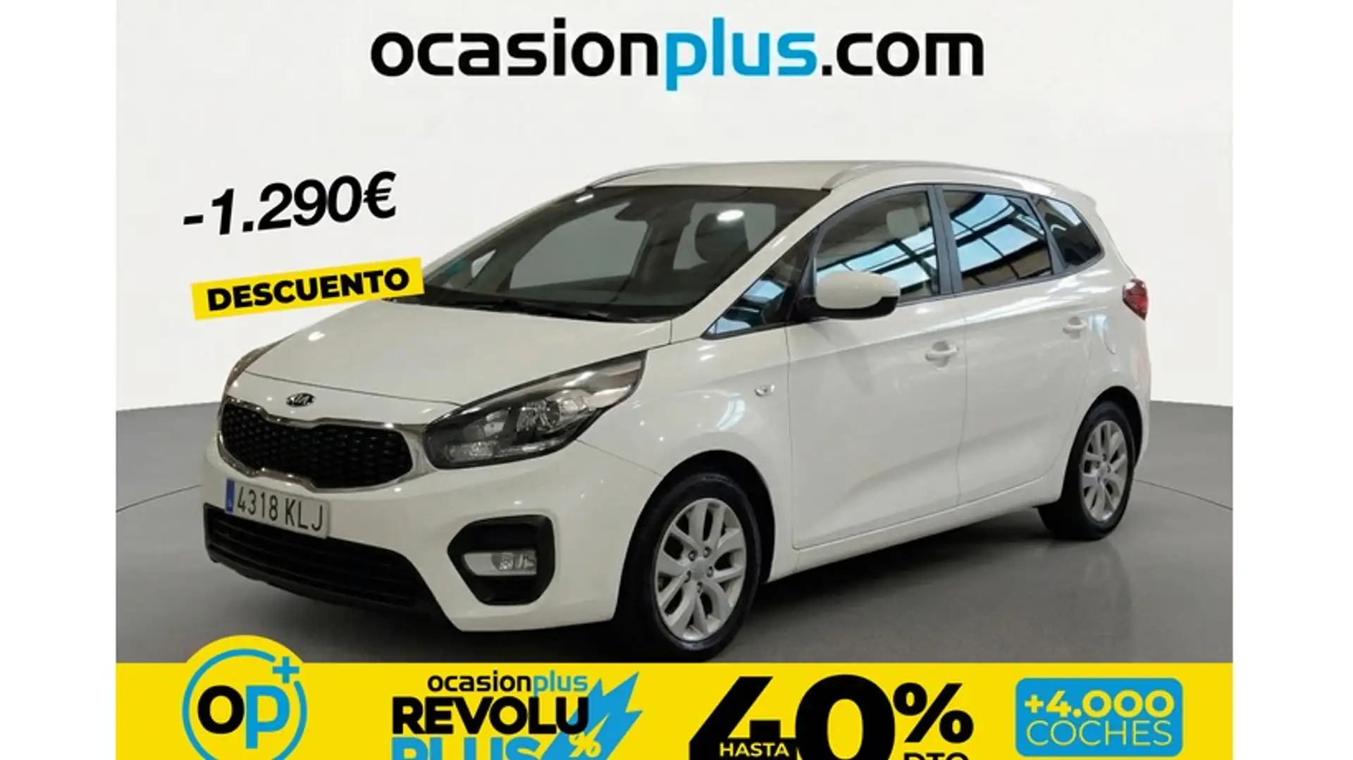 Kia Carens 1.7CRDi VGT Eco-Dynamics Tech Blanco - 1