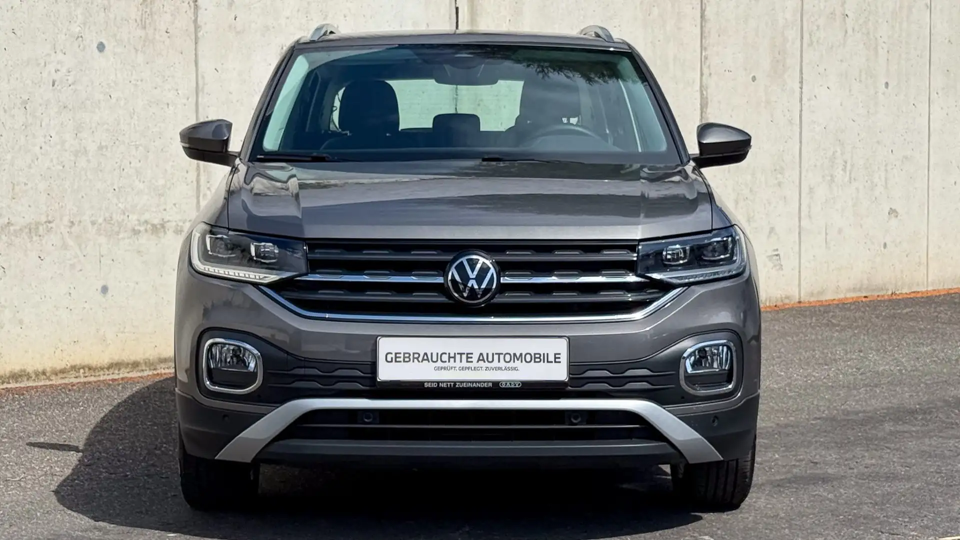 Volkswagen T-Cross 1,0 TSI Style DSG Grau - 2