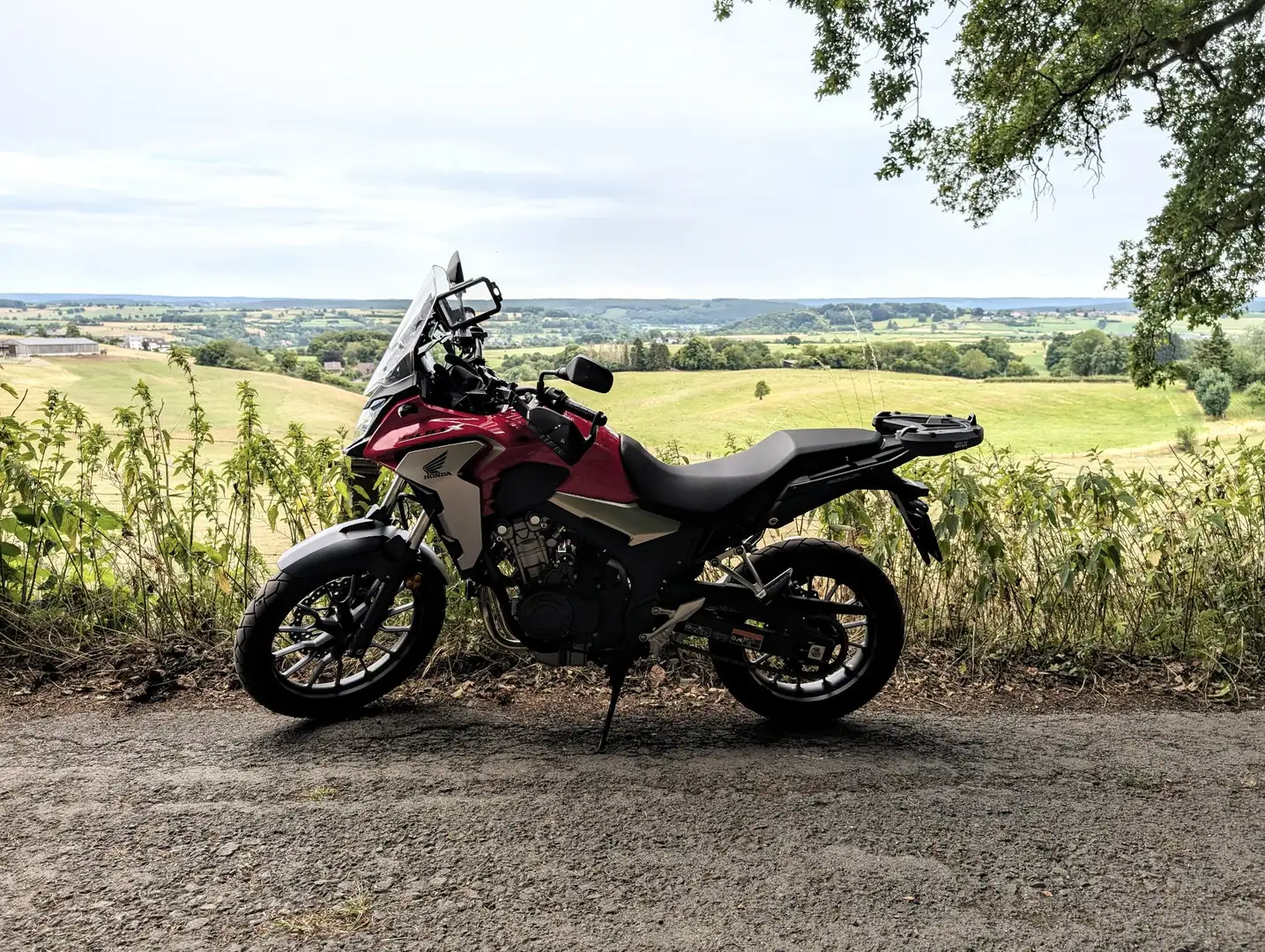 Honda CB 500 Rouge - 1