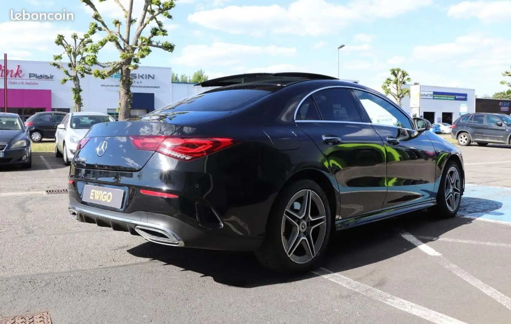Mercedes-Benz CLA 250 Classe Mercedes COUPE 250 E HYBRID AMG LINE BVA TO Noir - 2
