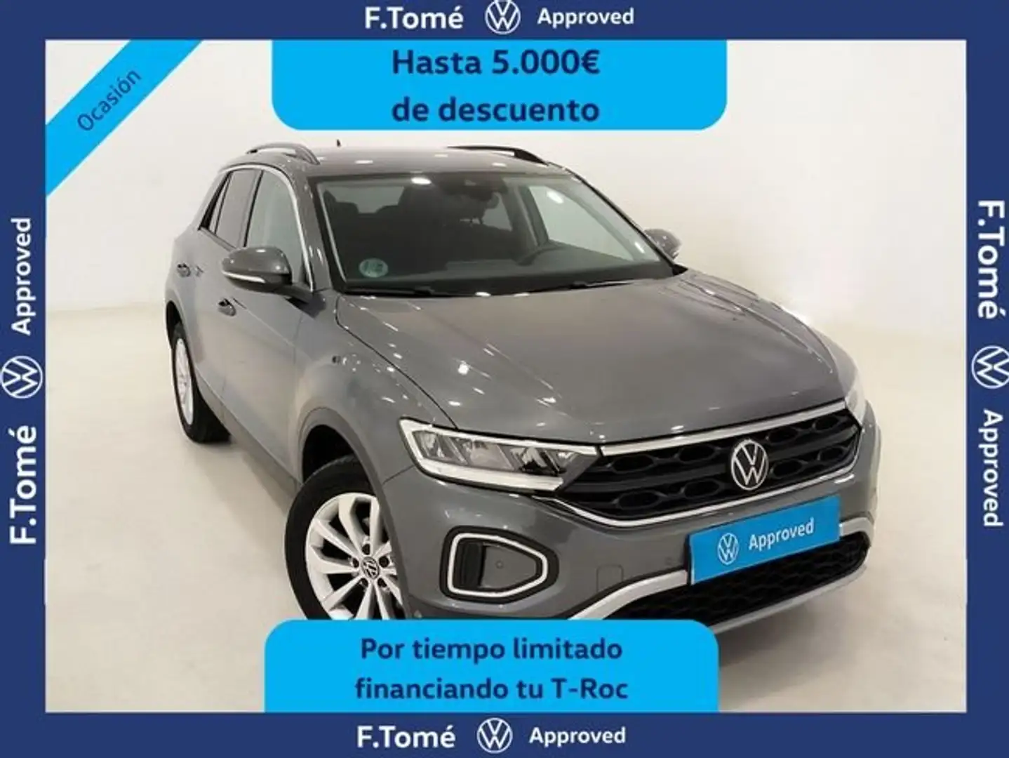 Volkswagen T-Roc 1.0 TSI Life 81kW Grijs - 1