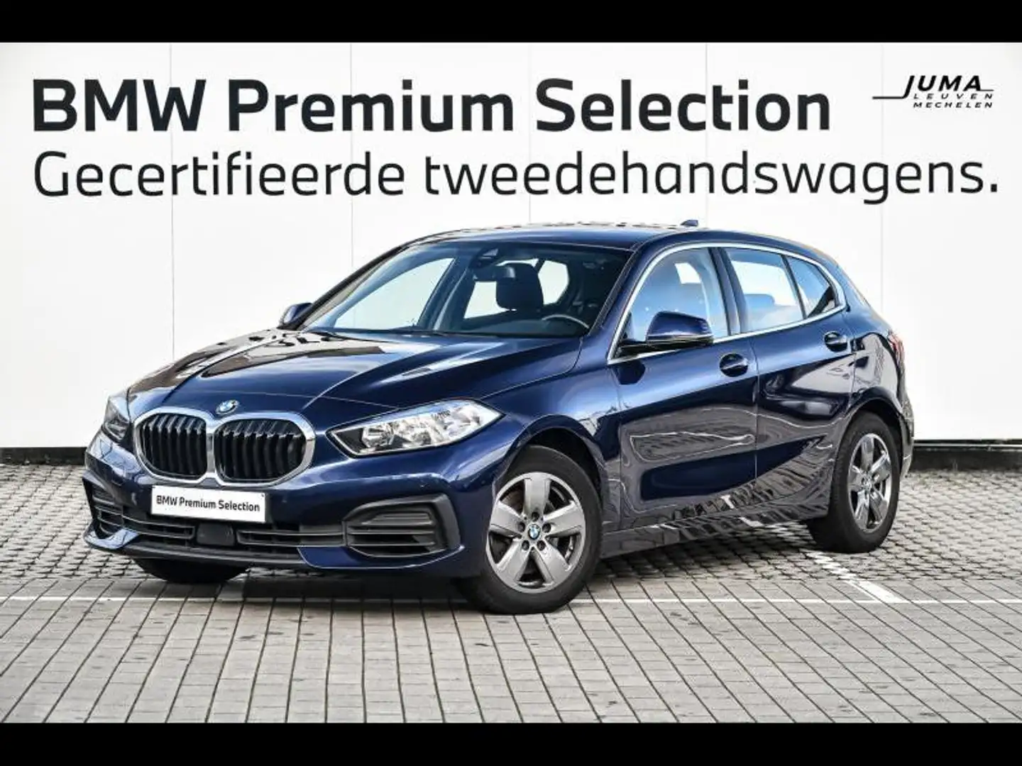 BMW 118 i Hatch Bleu - 1