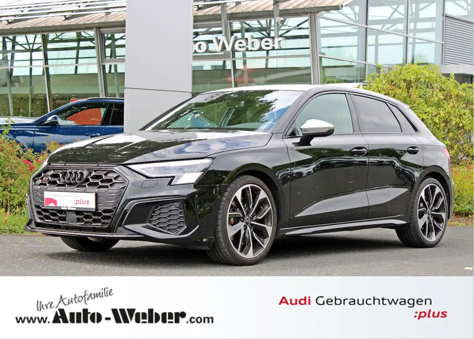Audi S3 Sportback TFSI qu BLACK MATRIX ACC VC NAVI+ Noir - 1
