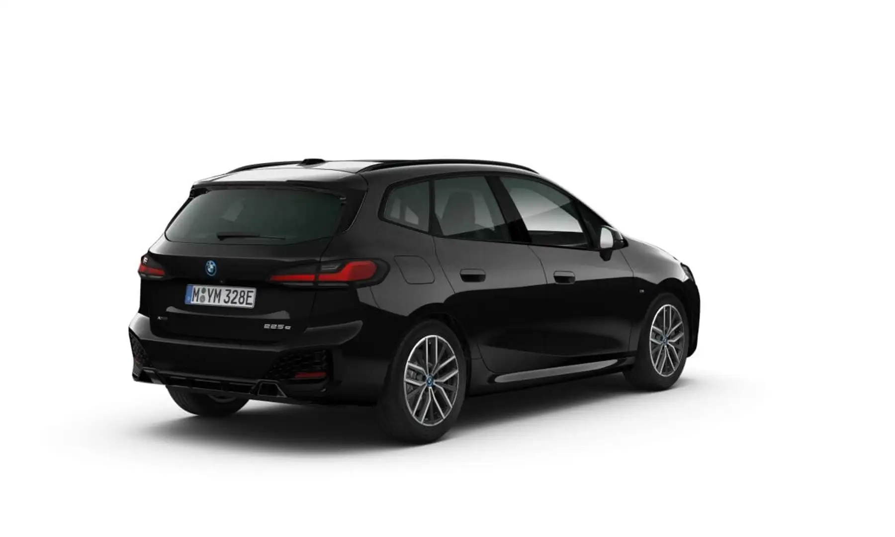 BMW 225 2-serie Active Tourer 225e xDrive M Sport Zwart - 2