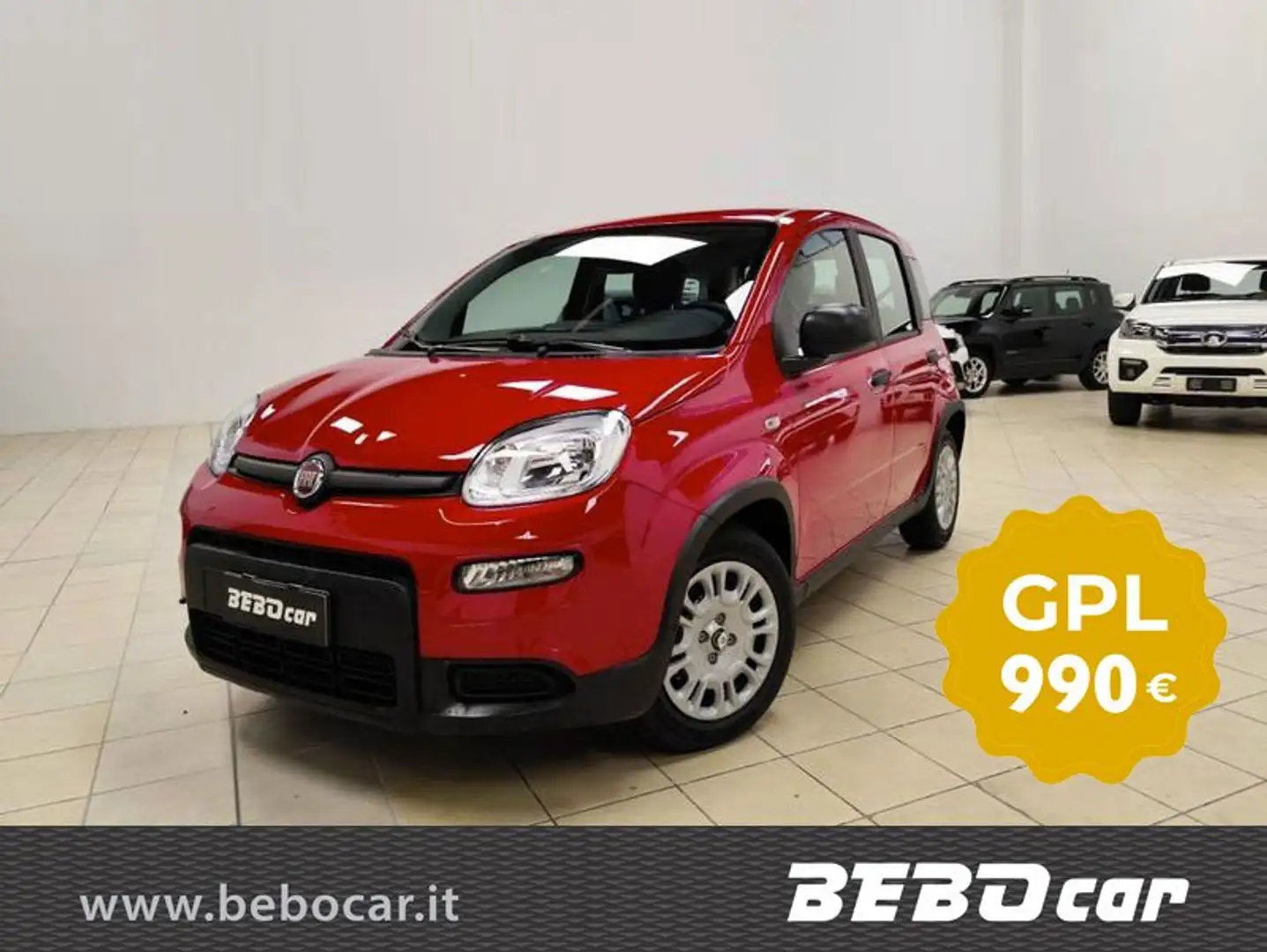Fiat Panda 1.0 FireFly S&S Hybrid Rouge - 1