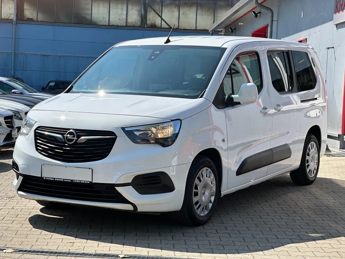 Opel Combo Life 1.5D Maxi/Lang*AHK*Klima*Parkpilot*2xSchiebet Weiß - 1