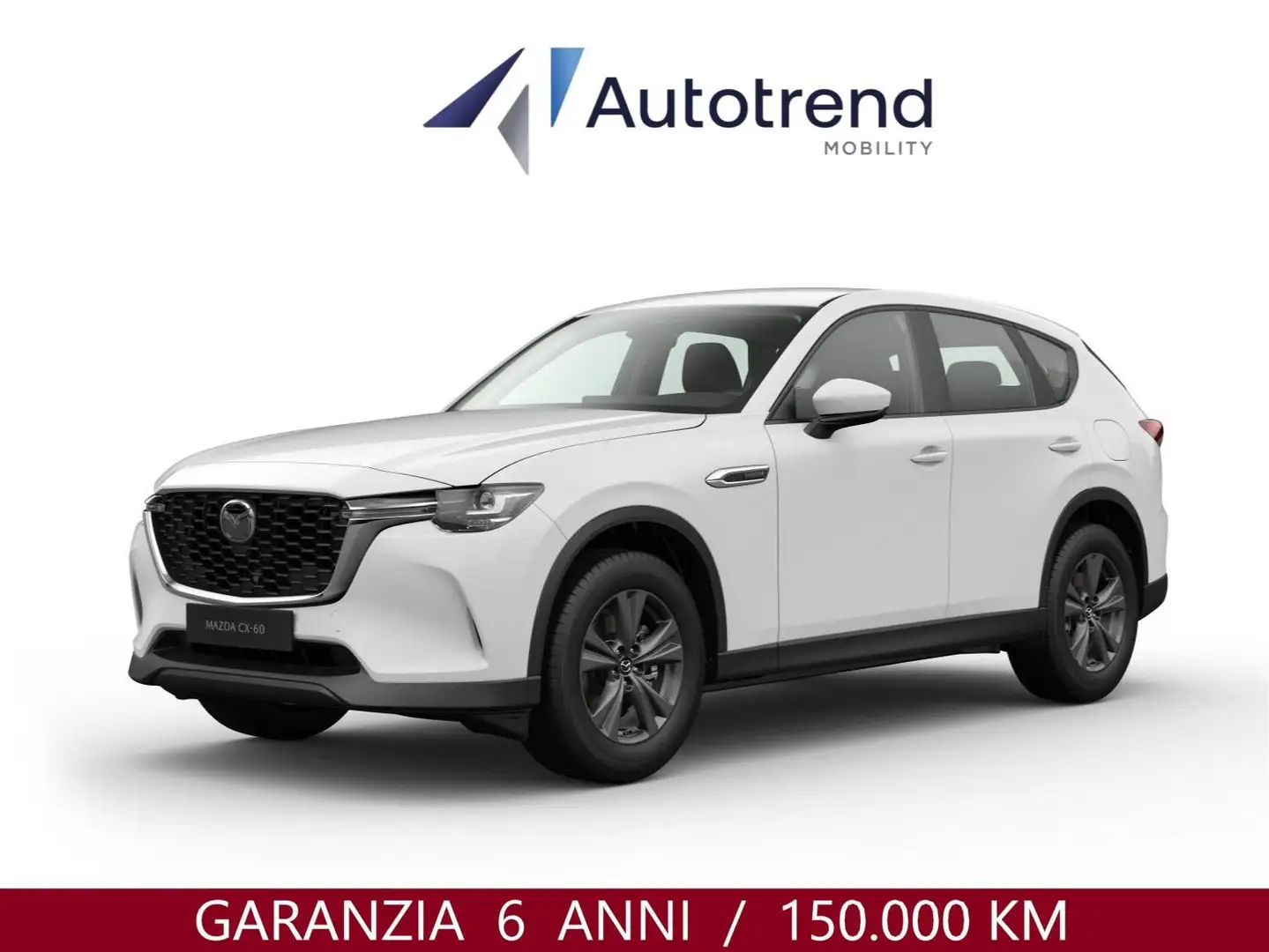 Mazda CX-60 2.5L e-Skyactiv 327 CV AWD Plug-In Hybrid Automat Bianco - 1