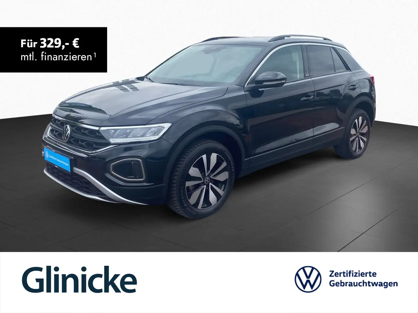 Volkswagen T-Roc 1.0 TSI Move LED Navi Sitzhzg. Bluetooth Schwarz - 1