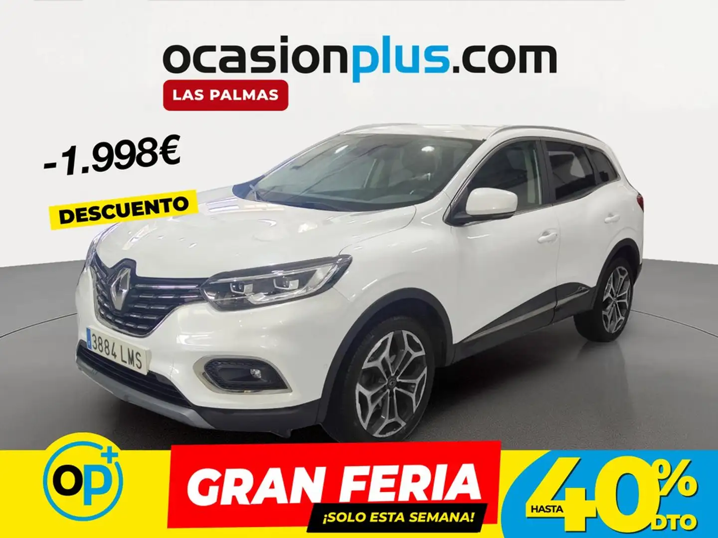 Renault Kadjar 1.3 TCe GPF Zen EDC 117kW Blanco - 1