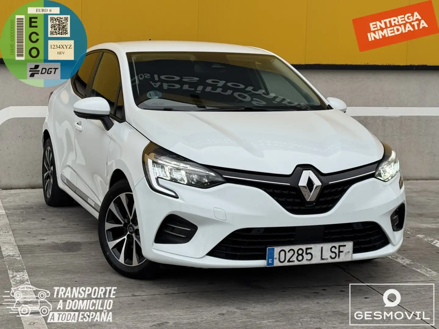 Renault Clio E-TECH Híbrido Intens 103kW Blanco - 2