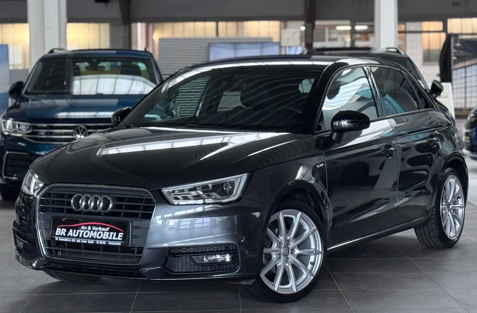 Audi A1 sport*S-Line Plus*LED*Navi*lückenlos Scheckheft Grau - 1