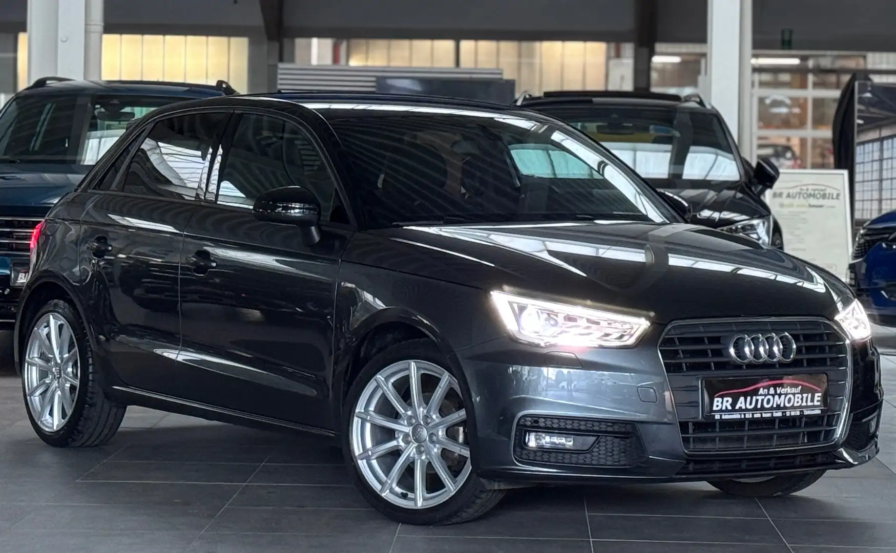 Audi A1 sport*S-Line Plus*LED*Navi*lückenlos Scheckheft Grau - 2