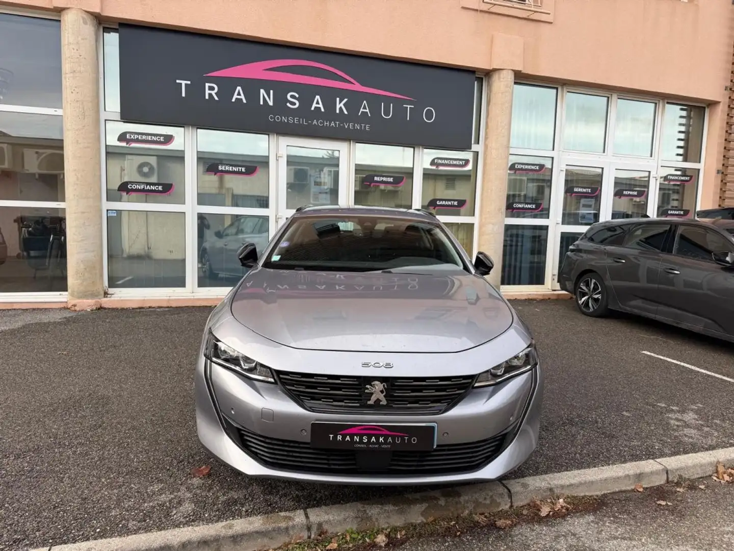 Peugeot 508 Hybrid 225 e-EAT8 Active Pack /1ER MAIN / TVA RECUPERABLE Gris - 2