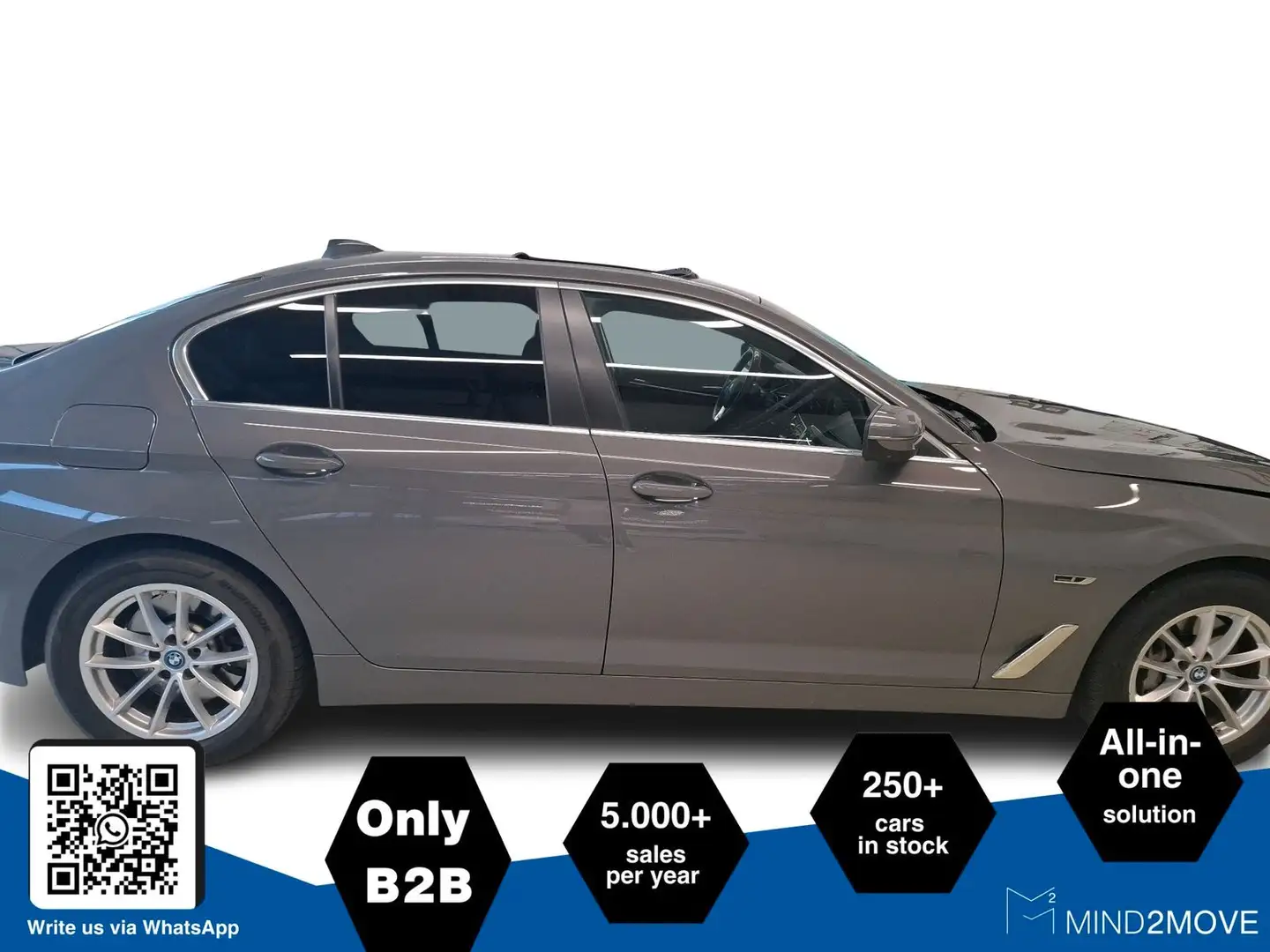 BMW 545 5er - 545 e xDrive (EURO 6d)(OPF) Grau - 2