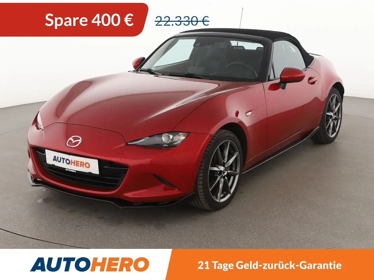 Mazda MX-5 2.0 Sports-Line *NAVI*LED*TEMPO*PDC*SHZ* Rouge - 1