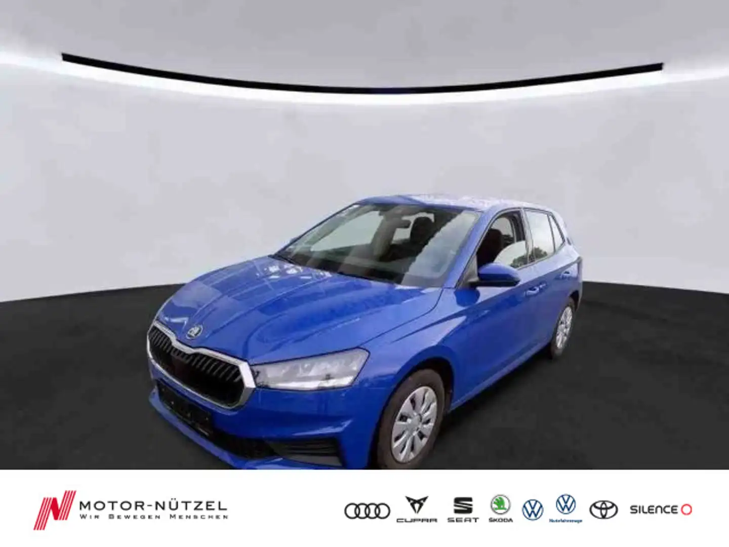 Skoda Fabia 1.0 Active LED+APP+DAB+SHZ+PDC+KLIMAANLAGE Blau - 1