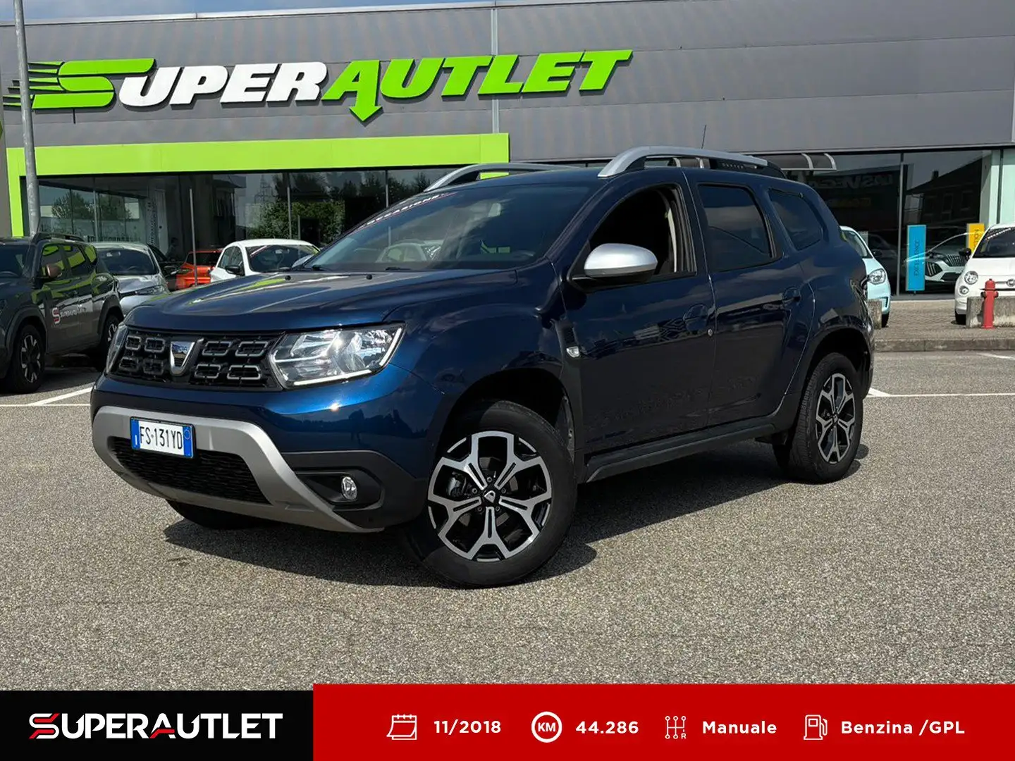 Dacia Duster 1.6 SCe 115cv Prestige 4x2 Blu/Azzurro - 1