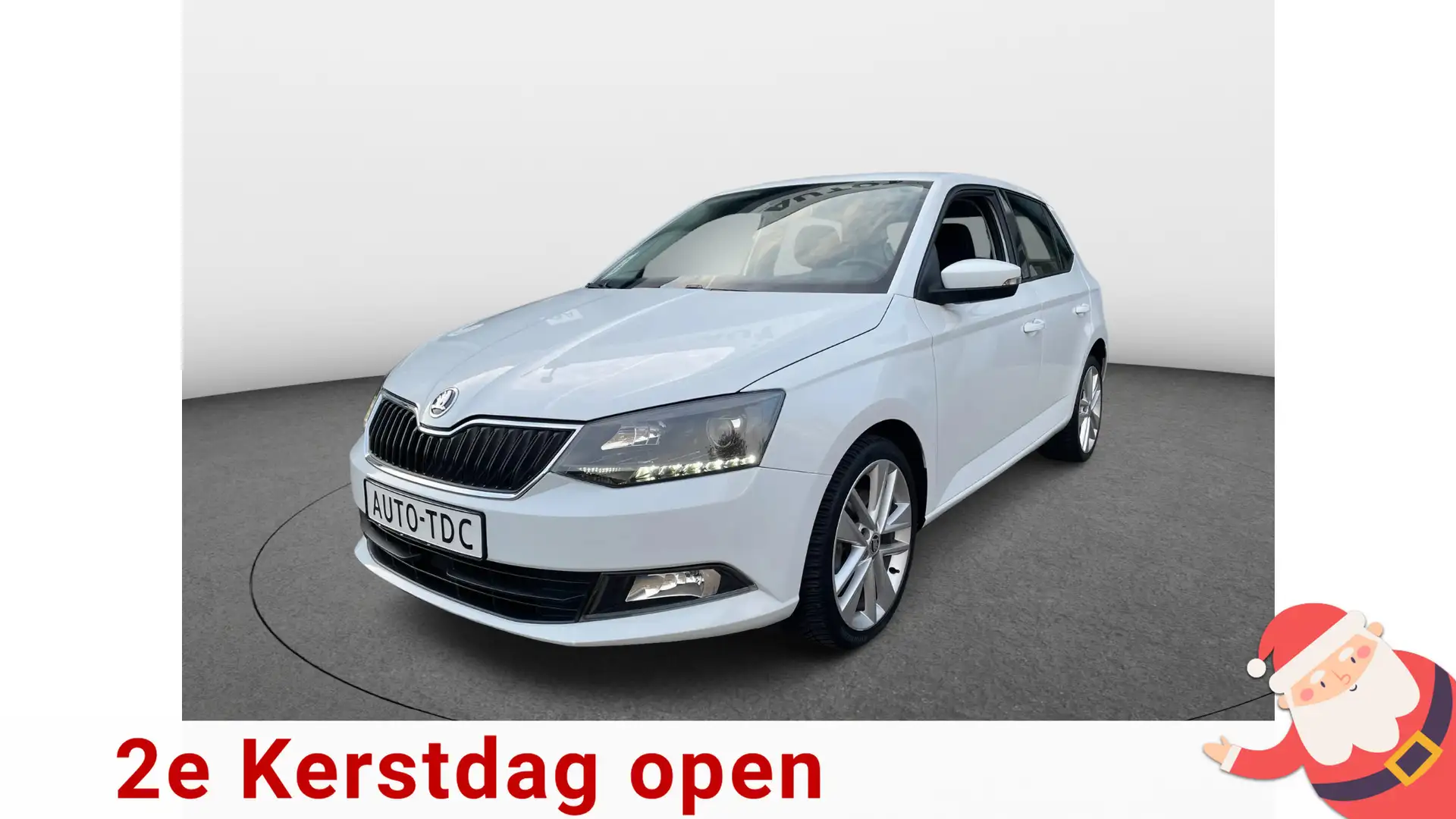 Skoda Fabia 1.2 TSI DSG Drive CLIMA LMV CRUISE PDC LMV Blanc - 1