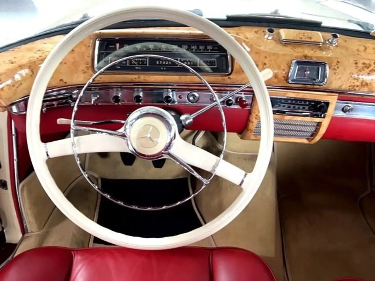 Mercedes-Benz 220 S Cabriolet Ponton, foto 8