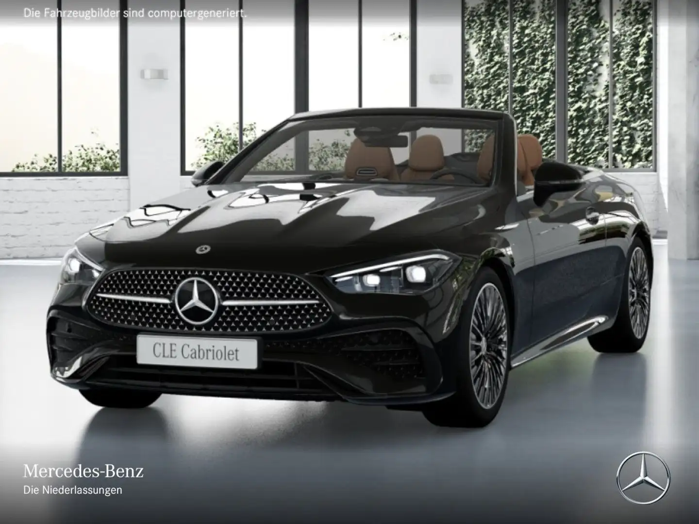 Mercedes-Benz CLE 200 AMG+NIGHT+BURMESTER+KAMERA+TOTW+KEYLESS+9G Schwarz - 2