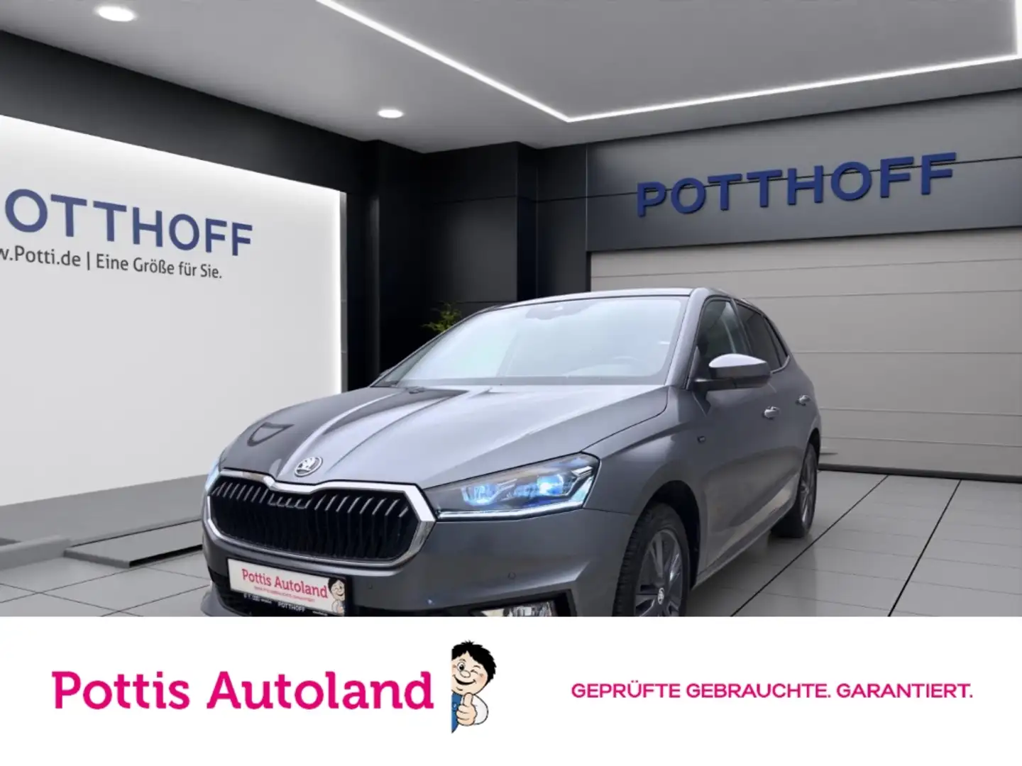 Skoda Fabia 1.0 TSI DSG SELECTION PANO NAVI LED SITZHZG Grau - 1