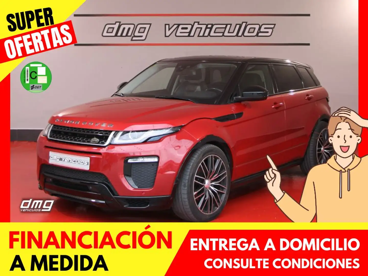 Land Rover Range Rover Evoque 2.0L Si4 Prestige 4x4 Aut. Burdeos - 1