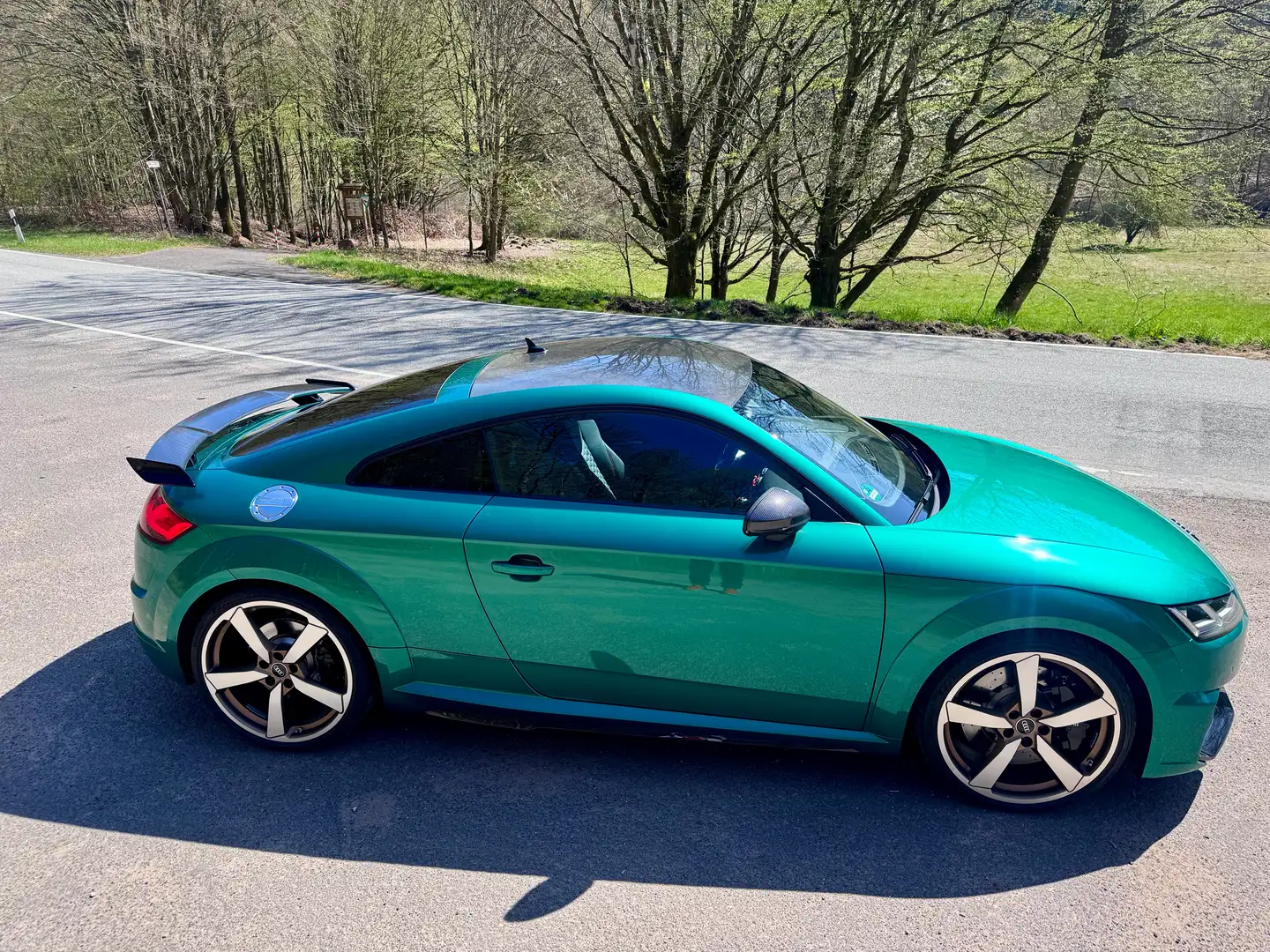Audi TT RS COUPE - EXCLUSIVE - ISLE OF MAN GREEN - 1 of 1 Verde - 2