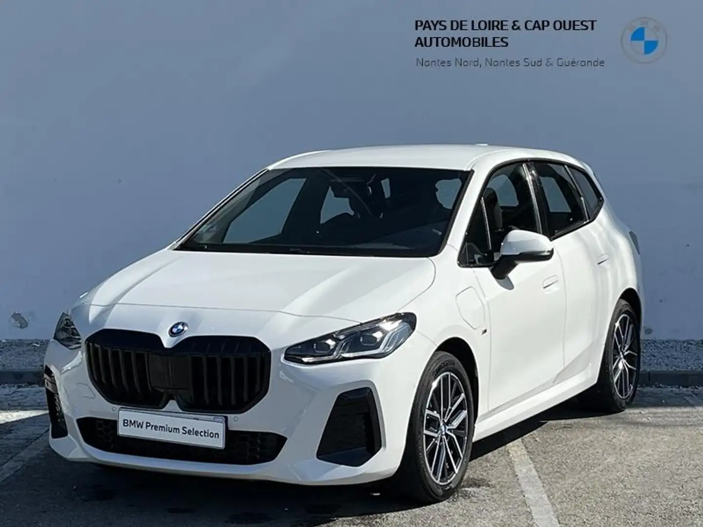 BMW 225 225e 245ch xDrive M Sport DKG7 Blanc - 1