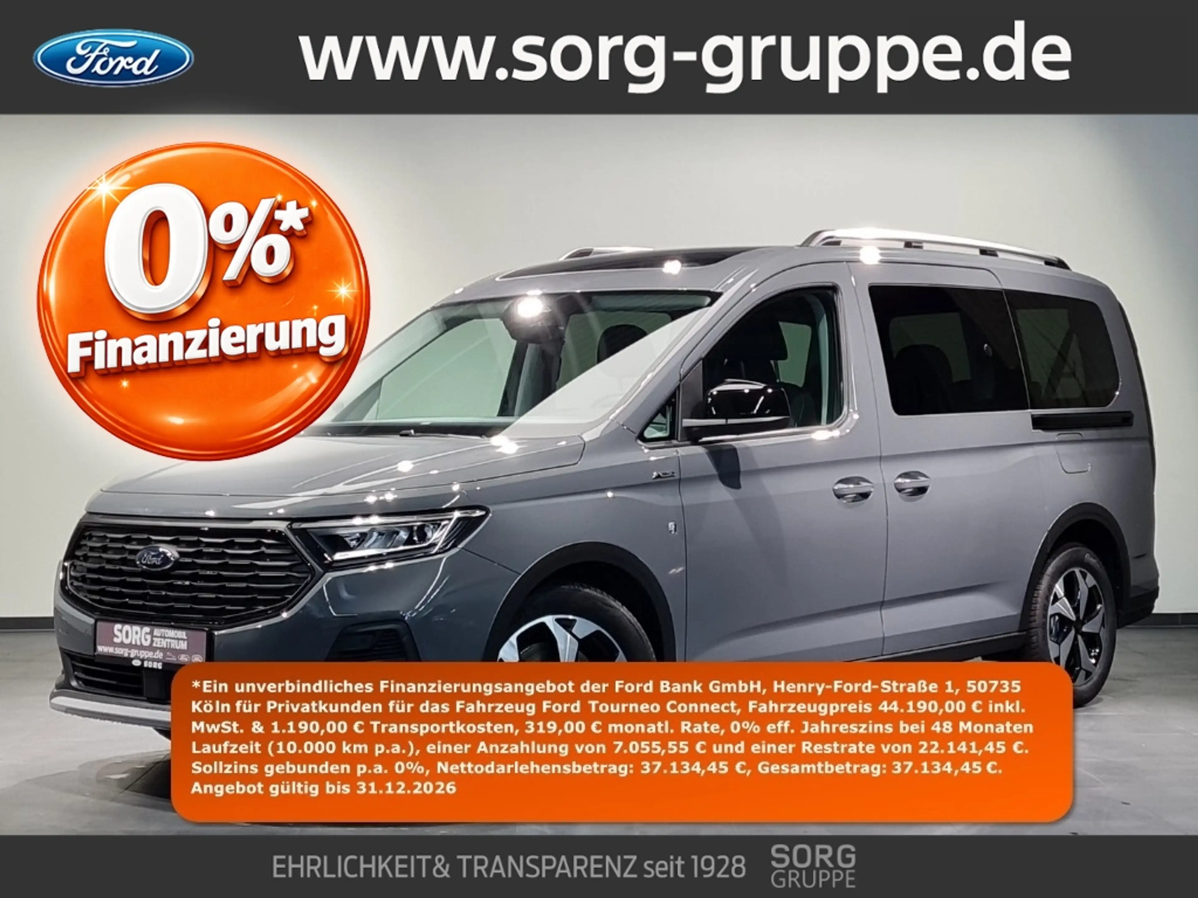 Ford Tourneo Connect L2-Active 4x4 "AHK"GJR"LED"