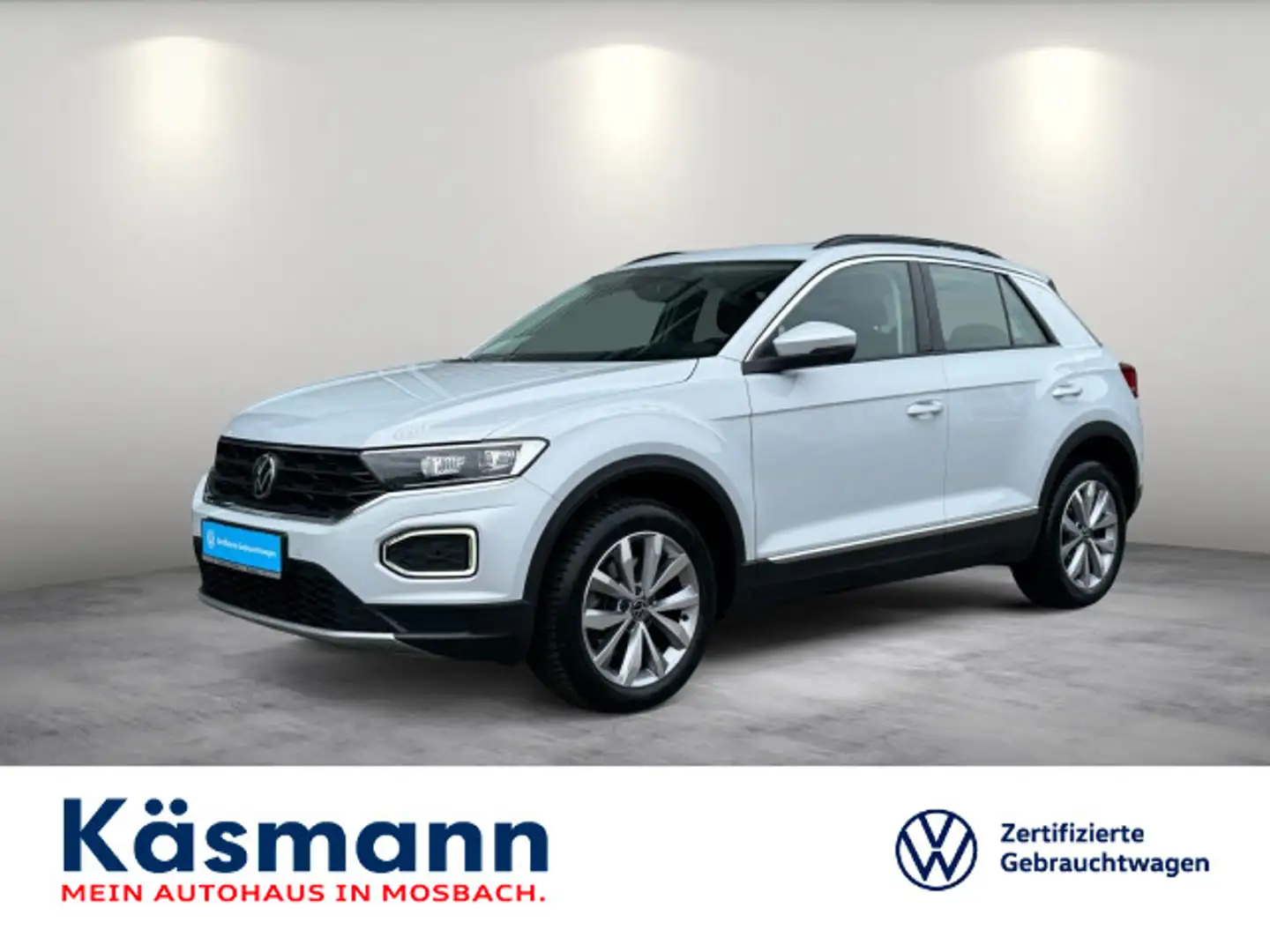 Volkswagen T-Roc Style 2.0TDI 4Motion AHK NAVI LED ACC SHZ Silber - 1