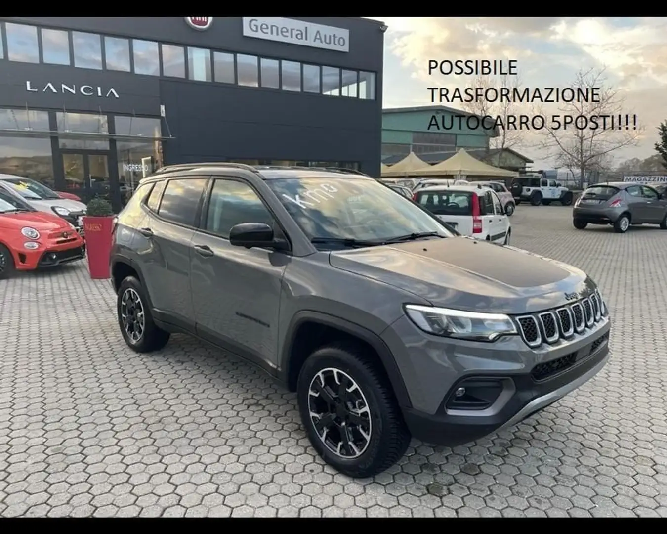 Jeep Compass 4XE Plug-In Hybrid My23 Upland Cross 1.3 Turbo T4 Gris - 1