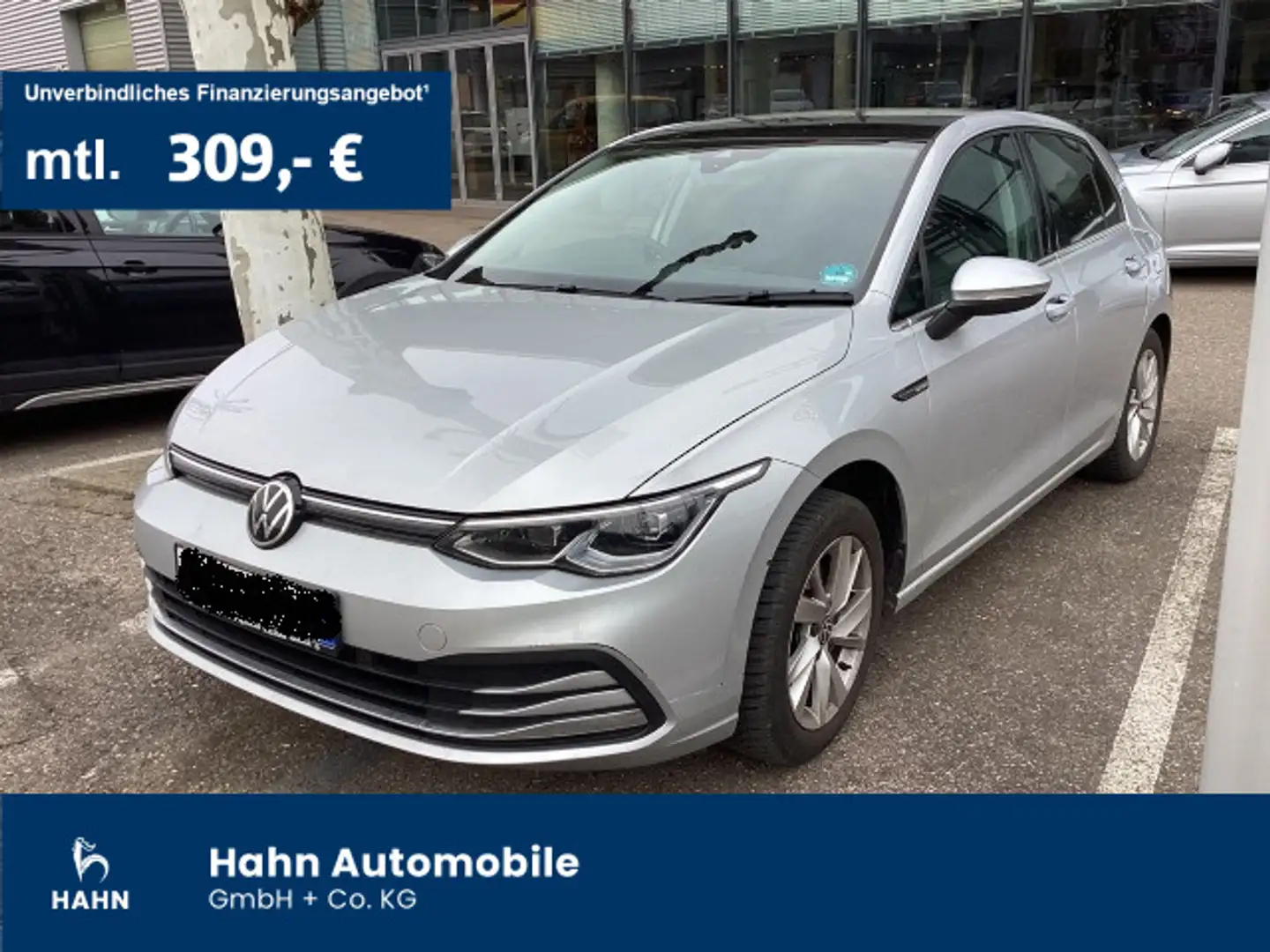 Volkswagen Golf VIII 1.5eTSI Style ACC Cam LED Navi Totwink Silber - 1