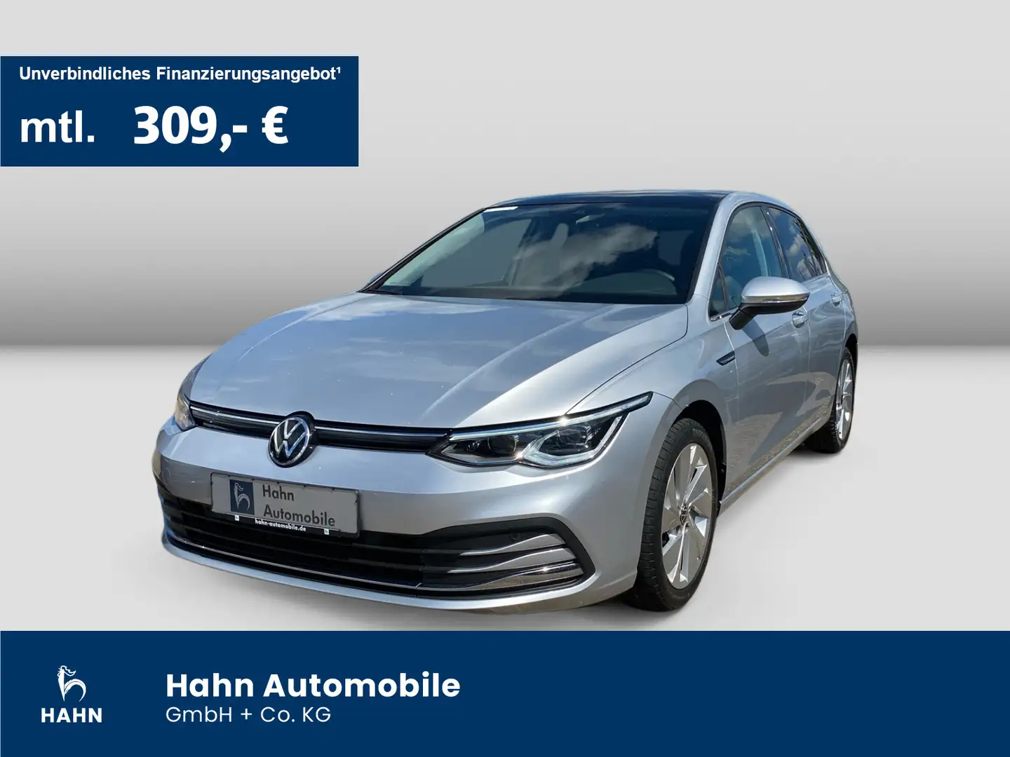 Volkswagen Golf VIII 1.5eTSI Style ACC Cam LED Navi Totwink Zilver - 1