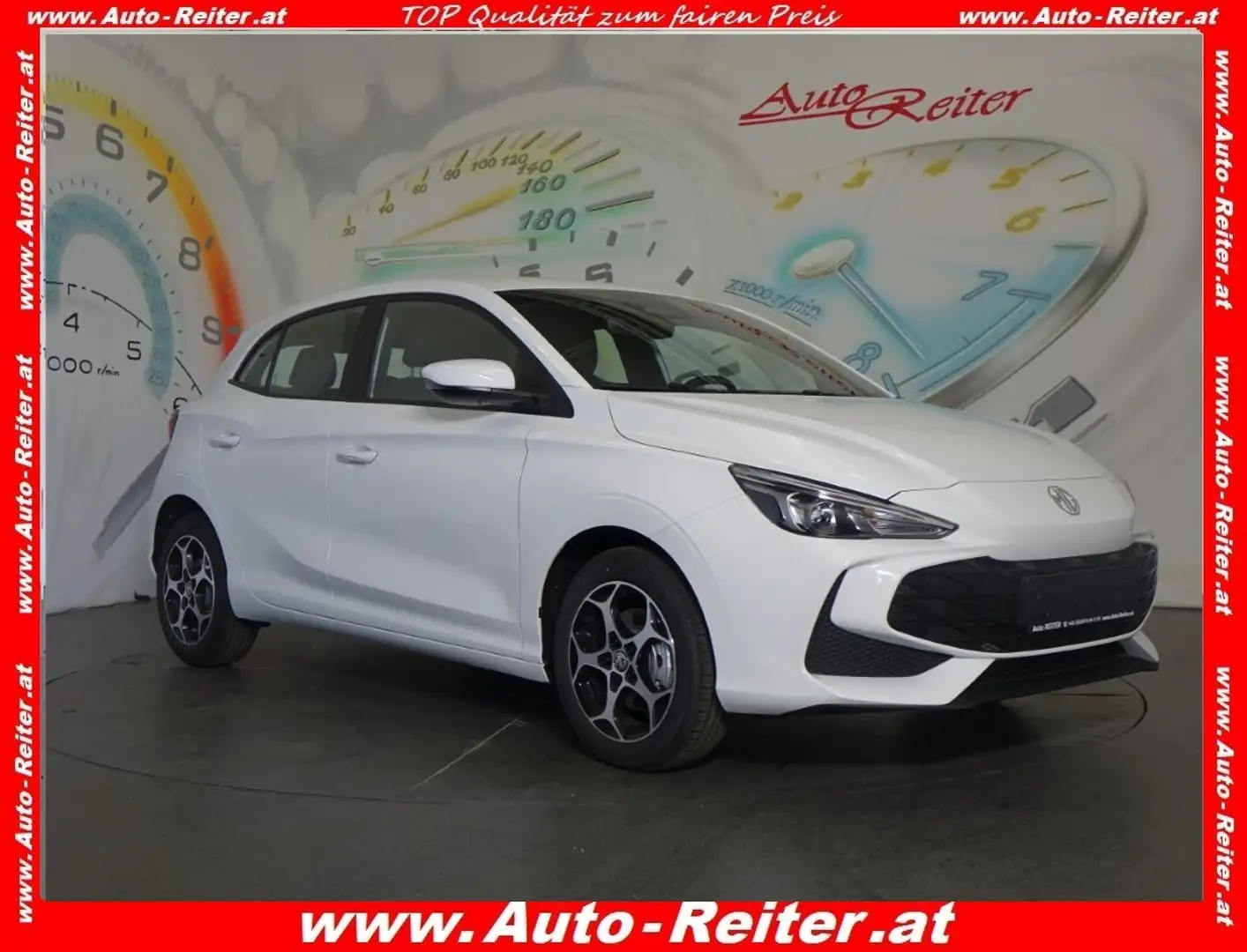 MG MG3 1,5 Hybrid+ Comfort Aut. *NAVI, TEMPOMAT, RFK* Weiß - 1
