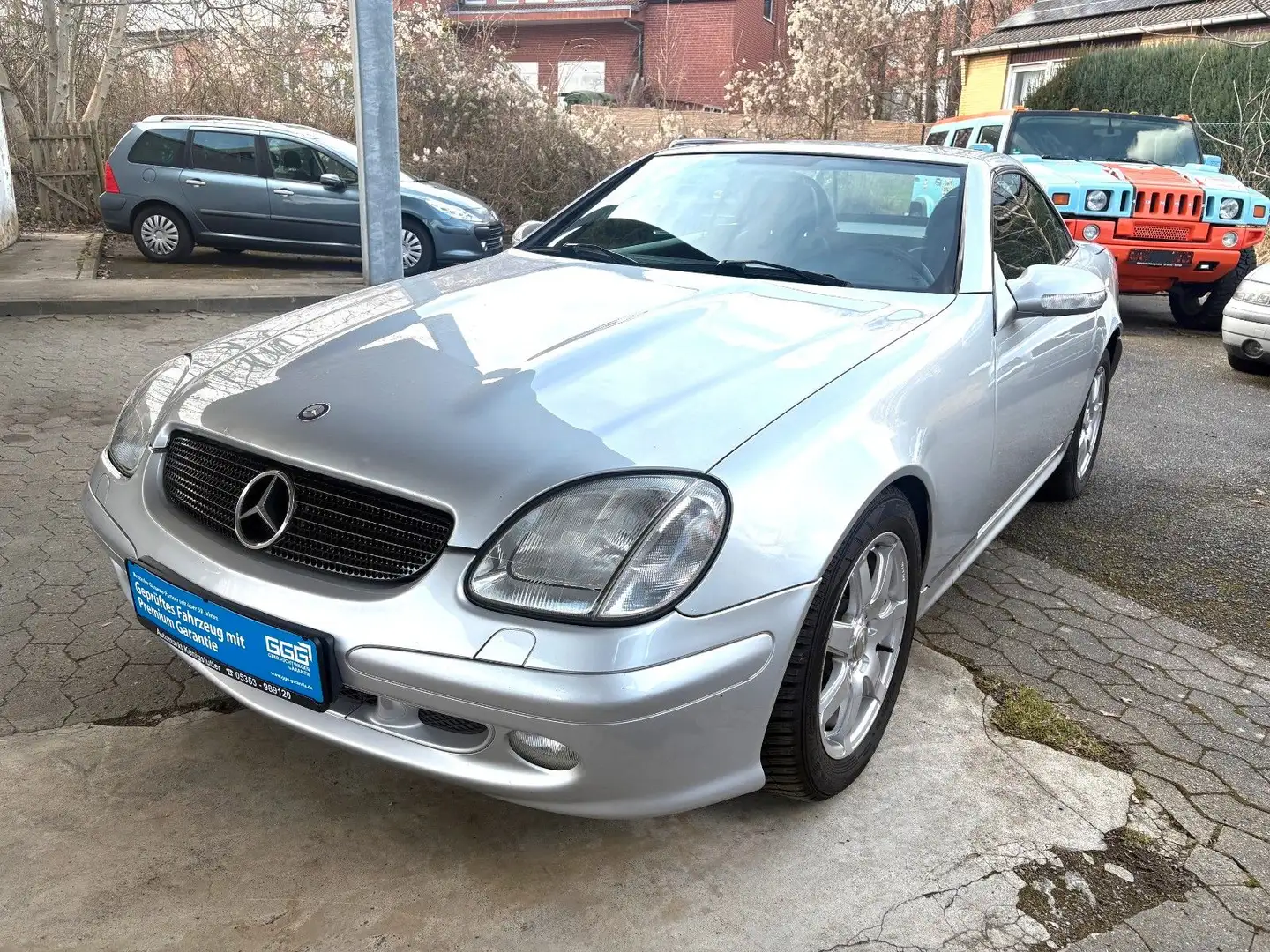 Mercedes-Benz SLK 320 "Special Edition" **RENTNERFAHRZEUG** Silber - 2