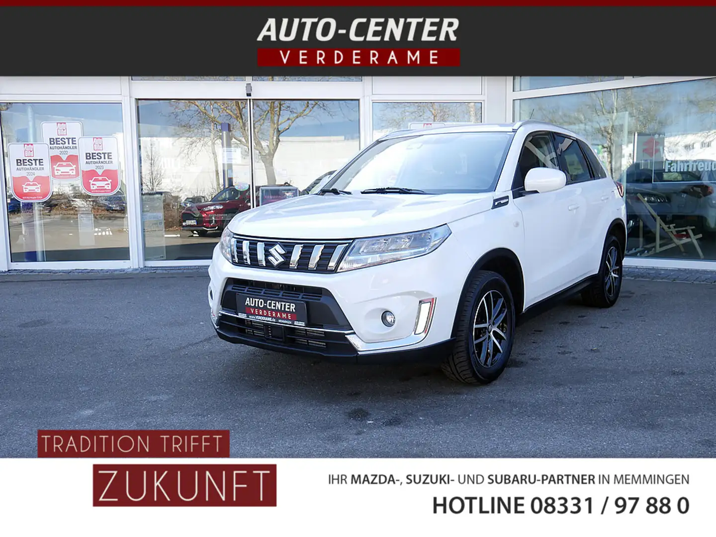 Suzuki Vitara 1.4 Hybrid Allgrip Comfort SHZ ACC LED Bianco - 1