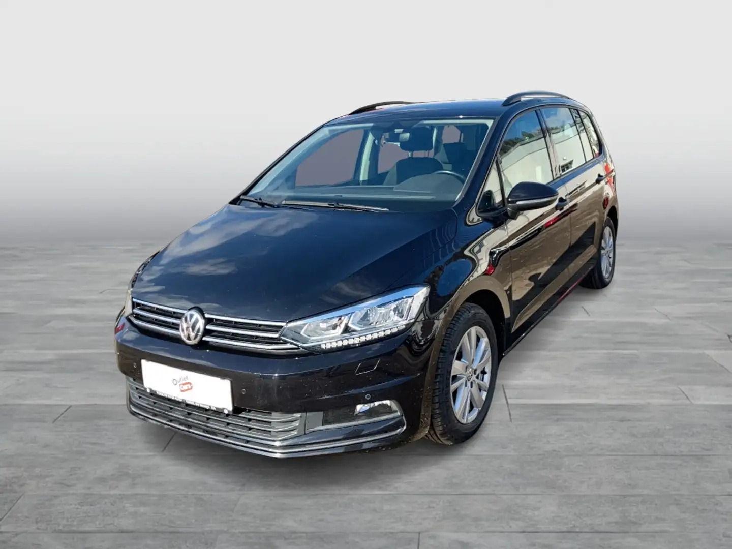 Volkswagen Touran 2.0 TDI CL Standhzg+LED+Nav+Radar+Massage Schwarz - 2