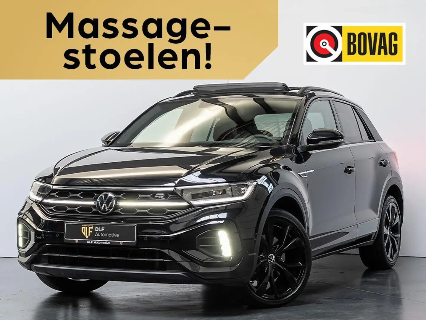 Volkswagen T-Roc 1.5 TSI 3 x R-Line Business+ | Massage | Black Sty Zwart - 1