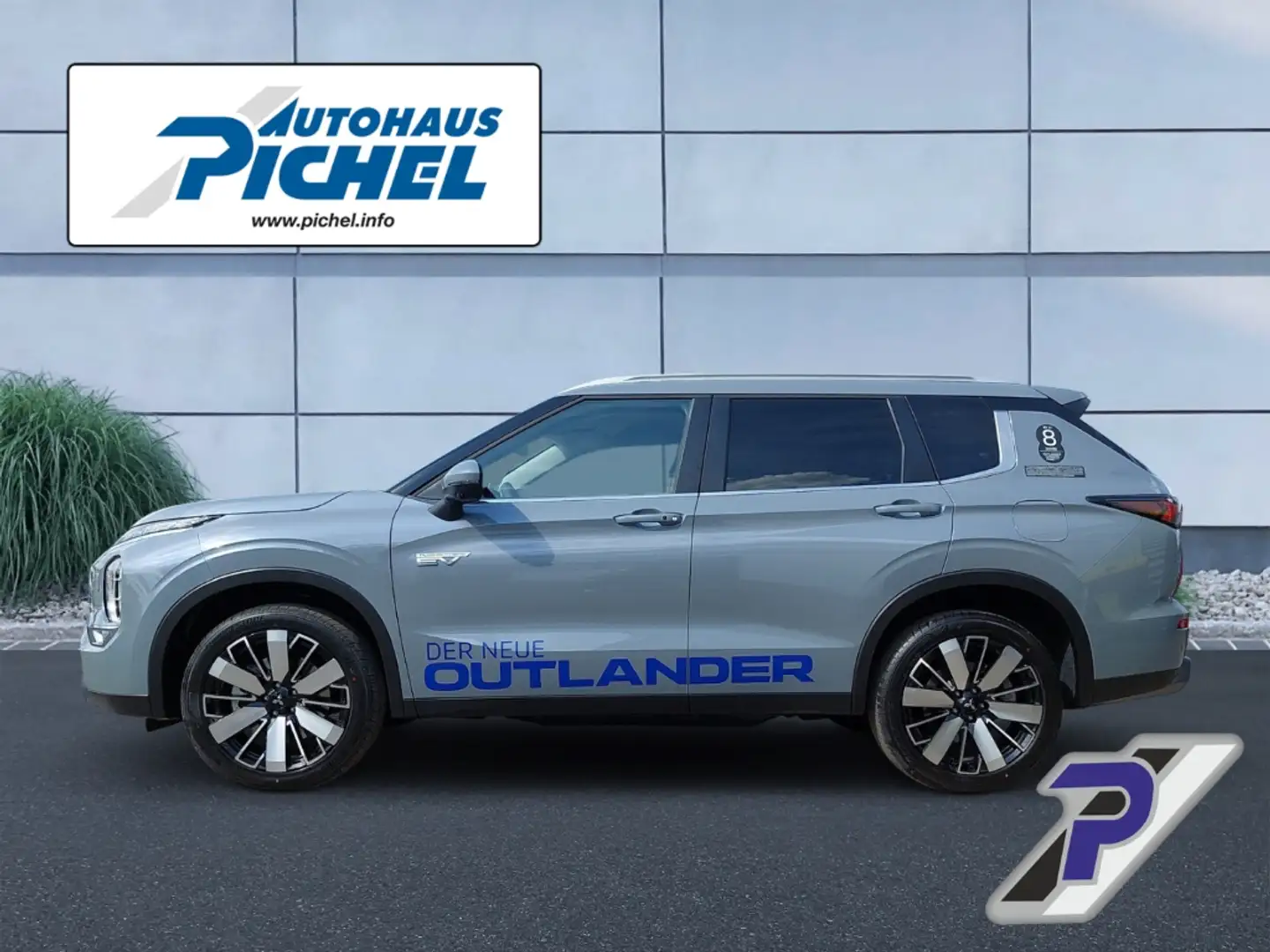 Mitsubishi Outlander Plug-In Hybrid Intro Edition LED Kamera 20 Zoll Ya Gris - 2