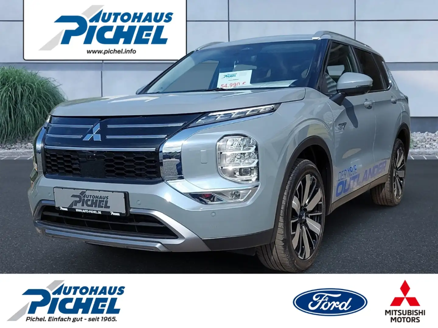 Mitsubishi Outlander Plug-In Hybrid Intro Edition LED Kamera 20 Zoll Ya Gris - 1