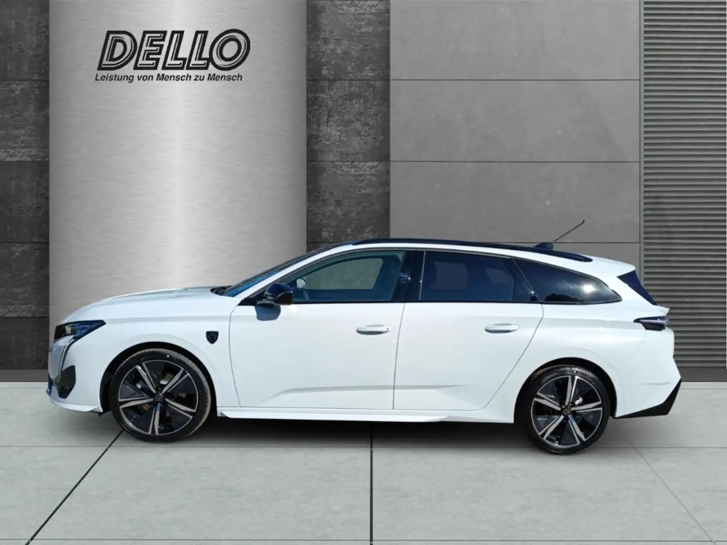 Peugeot 308 SW GT Hybrid 145 e-DSC6 AHK Panorama NAVI KAMERA S Blanc - 2