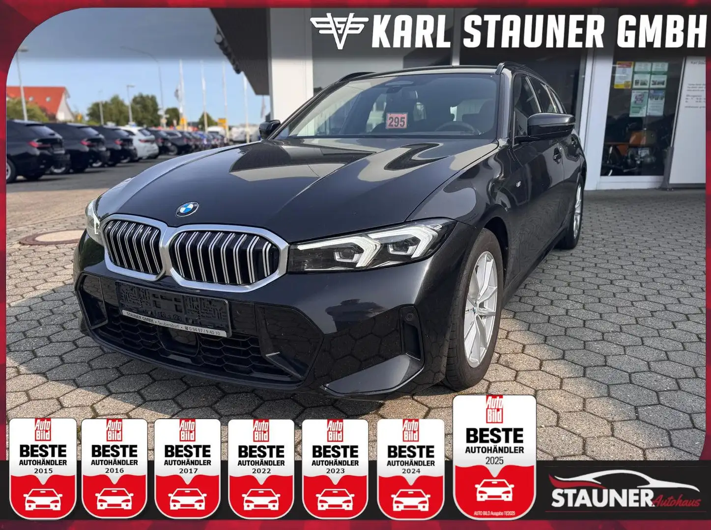 BMW 320 d Touring M-Sport xDrive MEMORY ABSTANDST. Schwarz - 1