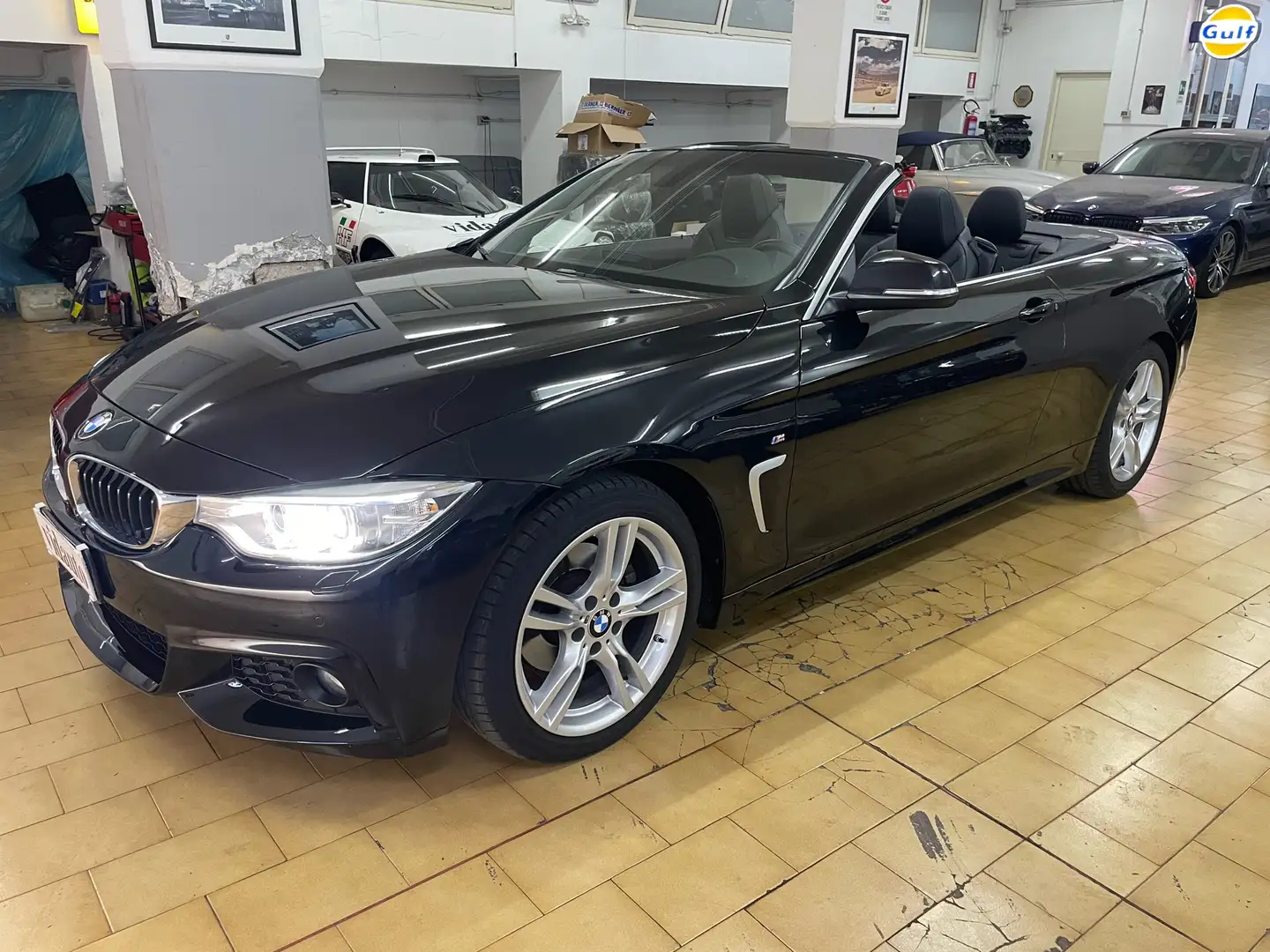 BMW 420 420d Cabrio Msport 184cv auto Schwarz - 1