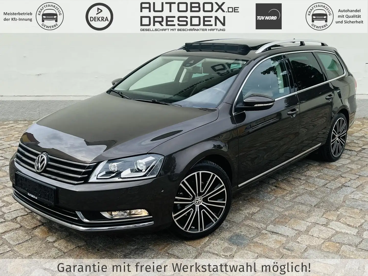 Volkswagen Passat Variant Exclusive 4Motion +AHK+CAM+STHZG+ Brązowy - 1