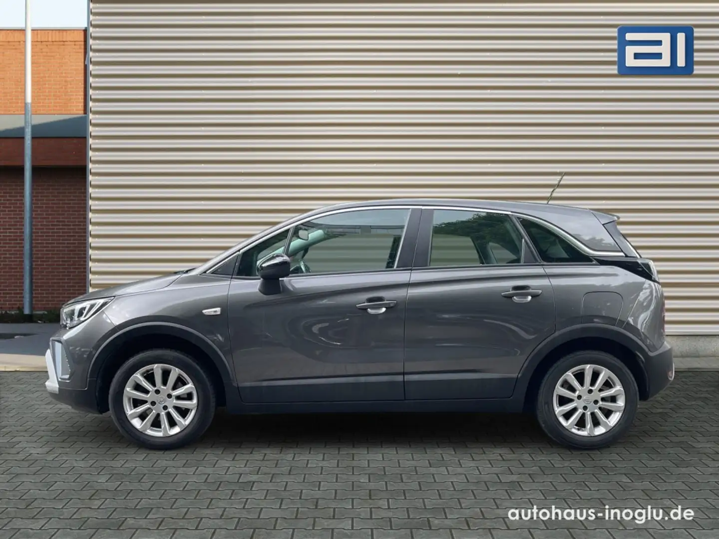 Opel Crossland 1.2 Elegance Multimedia+Lenk SHZ+Leder+LED+ Grijs - 2