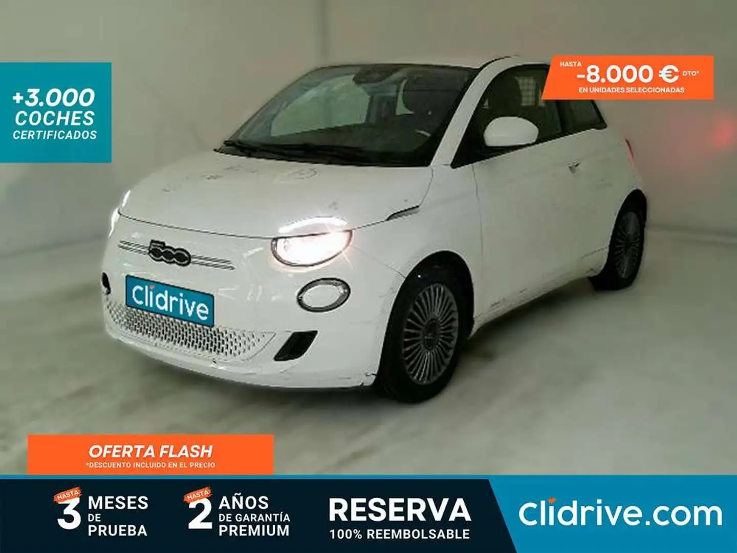 Fiat 500 Icon Hb 320km 85kW (118CV) Blanc - 1