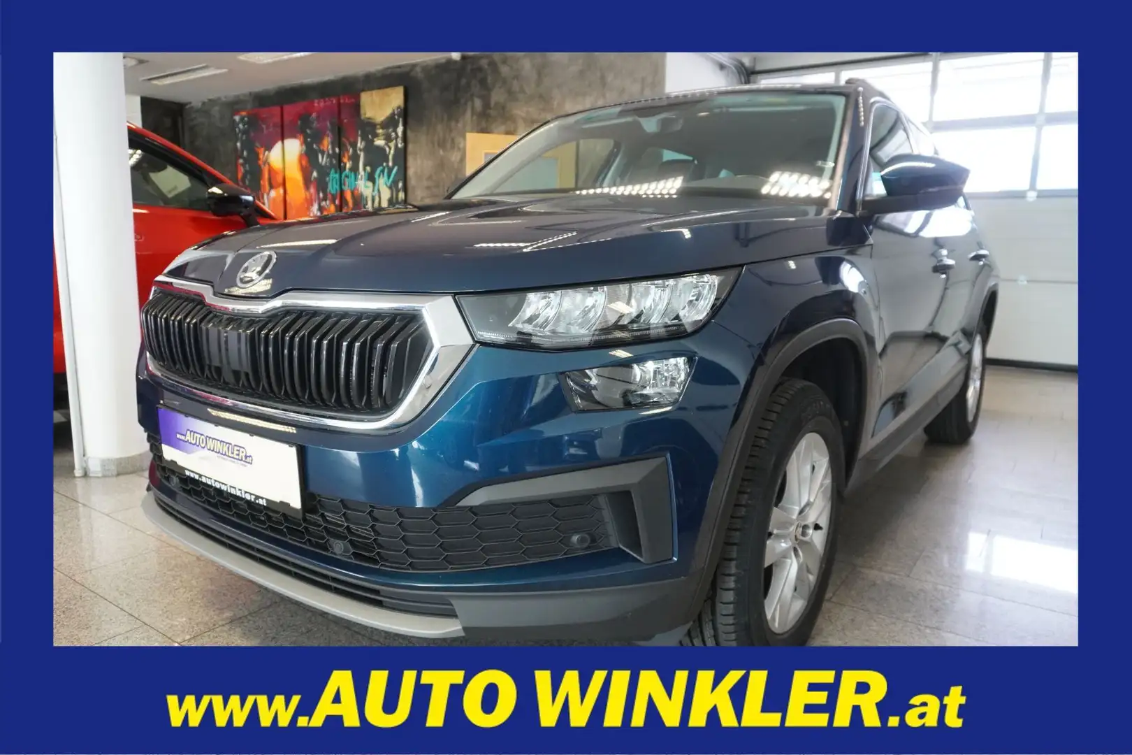 Skoda Kodiaq 2.0 TDI 4x4  LED/Kamera/PDC Blau - 1