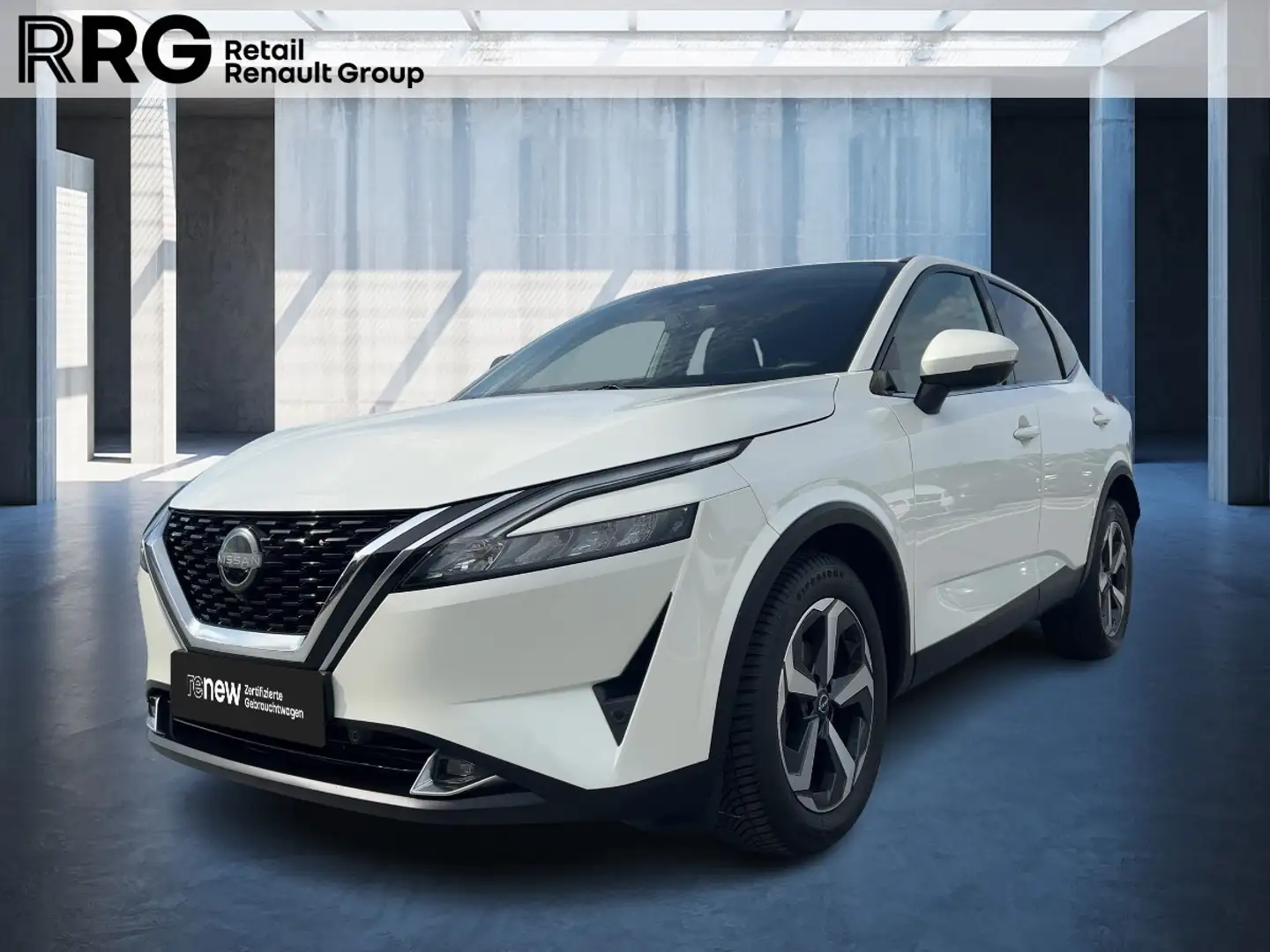 Nissan Qashqai 1.3 DIG-T N-Connecta Wit - 1